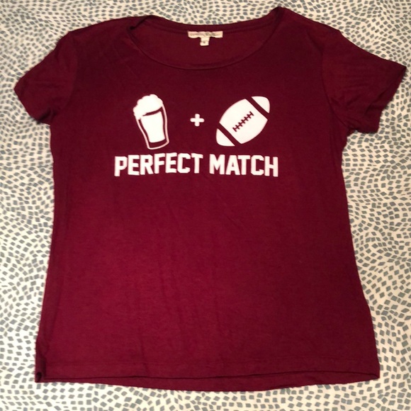 Express Tops - GUC Express One Eleven Beer + Football Tee